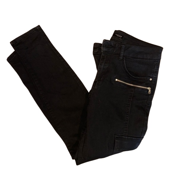 Zara Pants - Zara Black Skinny Cargo Pants